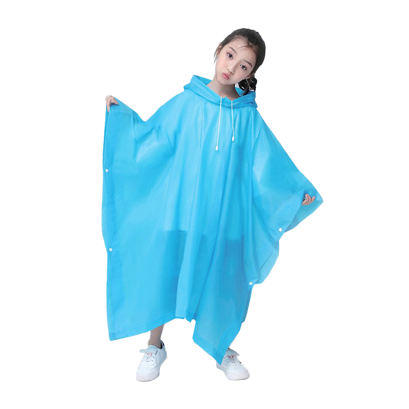 เสื้อกันฝนการ์ตูน EVA Poncho สำหรับเด็ก